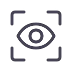 Scan Eye SVG Icon